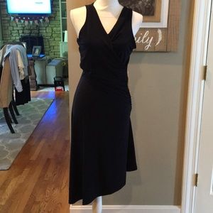 Michael Michael Kors Navy Gold Detail Dress